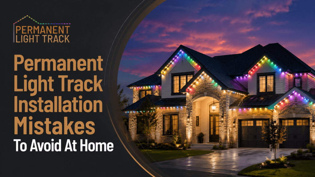 Permanent Light Track Installation Mistakes To Avoid At Home Permanent Light Track Installation Mistakes To Avoid At Home